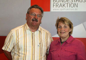 (v.l.) Bernd Klapper, Katja Mast MdB