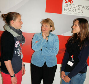 (v.l.) Julika Bauer, Katja Mast, Joana Rupprecht