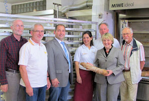 In der Backstube hinter die Kulissen geschaut