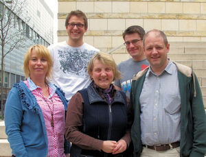 (v.l.) Susanne Nittel, Dominique Köppen, Katja Mast, Frederic Striegler, Christoph Mährlein