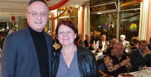 Annette Sawade und Andreas Stoch stießen auf reges Interesse mit dem Thema Mobilität