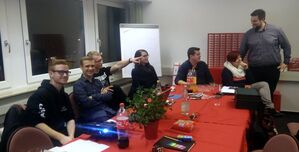 Jusos in der Diskussion