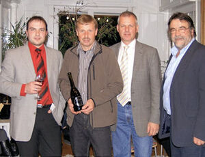 (v.l.) Timo Steinhilper, Martin Werthwein, Thomas Knapp, Hans Vester