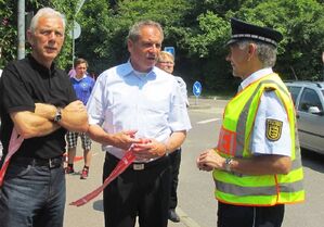 Reinhold Gall unterstützt in seiner Heimatregion Heilbronn eine Menschenkette gegen Rechts