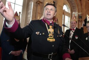 Als Innenminister empfing Reinhold Gall ausgesprochen gerne die Gäste beim Narrenempfang der Landesregierung