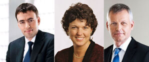 (v.l.) Nils Schmid MdL, Ute Vogt MdB, Thomas Knapp MdL