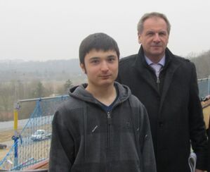 Sadik Uluocak und Reinhold Gall