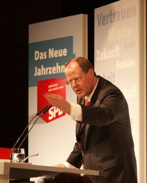Finanzminister Peer Steinbrück